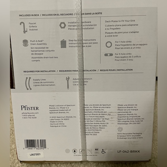 Pfister brea bathroom faucet - Picture 3 of 5